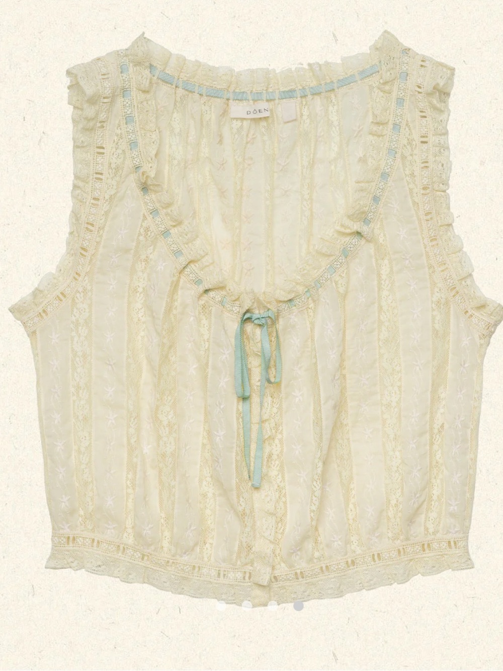Doen Vetiver Top in Gateau NWOT - Picture 3 of 5